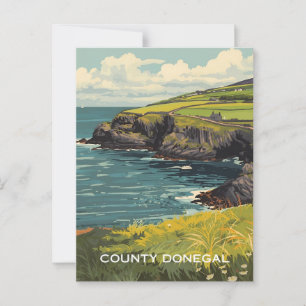 Carte Postale Comté de Donegal Irlande