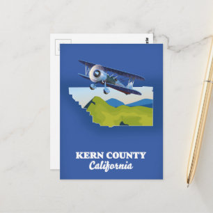 Carte Postale Comté de Kern Californie
