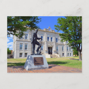 Carte Postale Comté de Ness, Kansas, Palais de justice