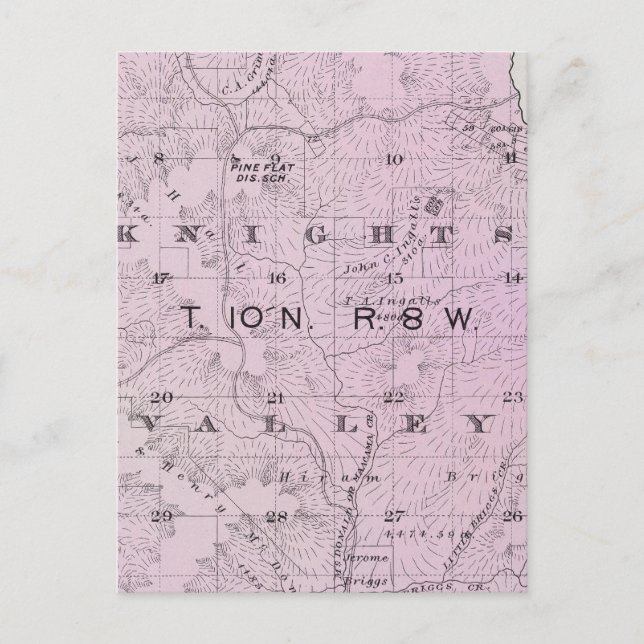 Carte Postale Comté de Sonoma, Californie 17 (Devant)