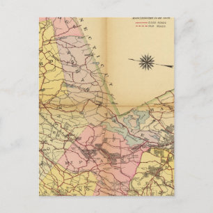 Carte Postale Comté de Westchester, New York