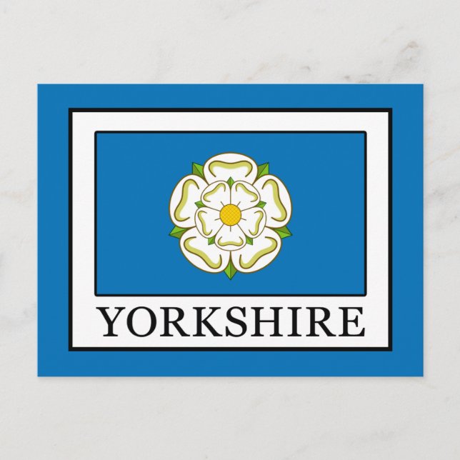 Carte Postale Comté de Yorkshire (Devant)