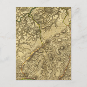 Carte Postale Comté d'Édimbourg Sud