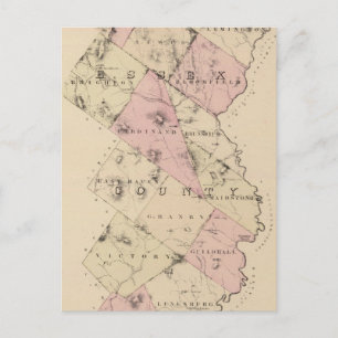 Carte Postale Comté d'Essex dans le Vermont
