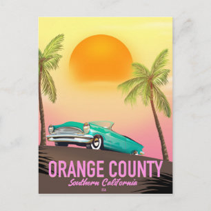 Carte Postale comté d'orange Californie États-Unis