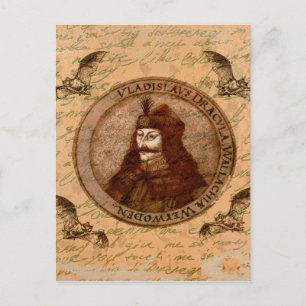 Carte Postale Comte Vlad Dracula