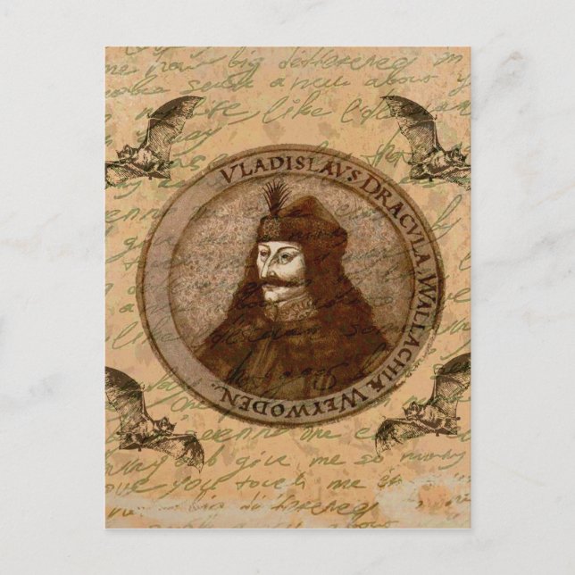 Carte Postale Comte Vlad Dracula (Devant)