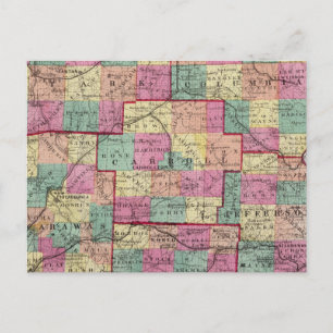 Carte Postale Comtés de Stark et Tuscarawas