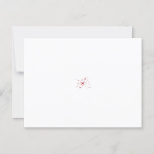 Carte Postale Conception abstraite de plusieurs formes de fleurs