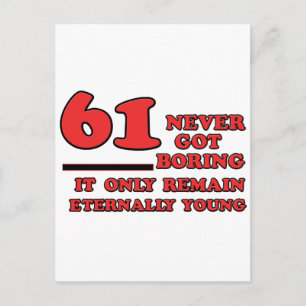 Carte Postale Conception de 61 ans