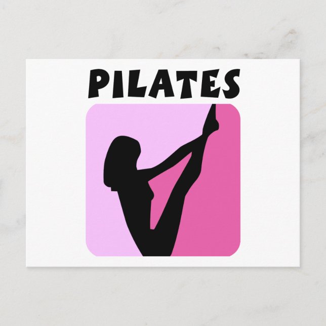Carte Postale Conception de la figure Pilates ! (Devant)