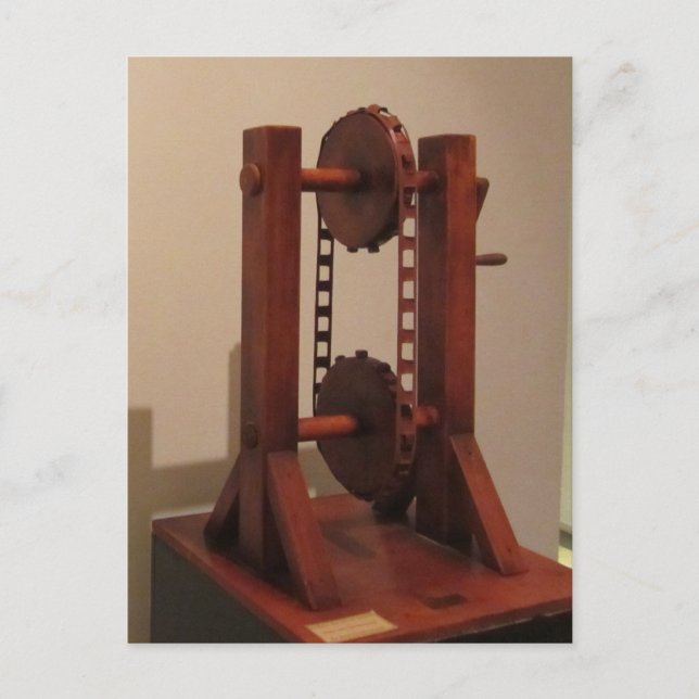 Carte Postale Conception de Léonard de Vinci (Devant)