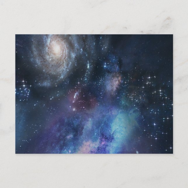 Carte Postale Conception de l'espace (Devant)