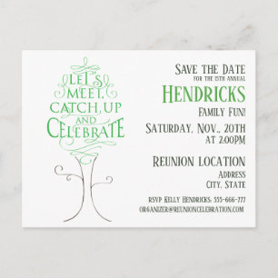 Carte Postale Conception de réunion familiale