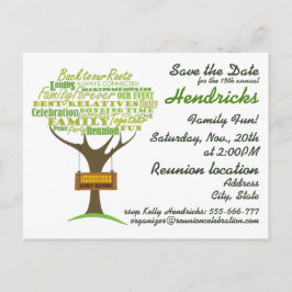 Carte Postale Conception de réunion familiale