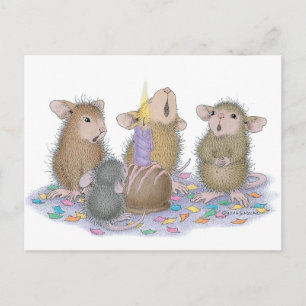 Carte Postale Conception de souris -