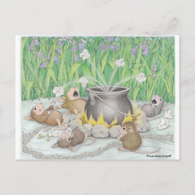 Carte Postale Conception de souris - (Devant)