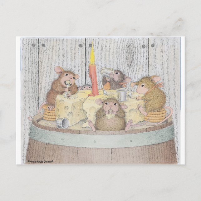 Carte Postale Conception de souris - (Devant)
