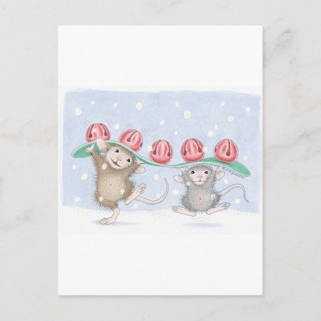 Carte Postale Conception de souris maison® (Devant)