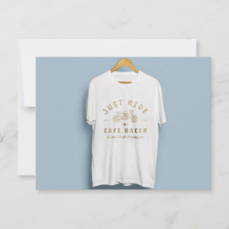 Carte Postale conception de t-shirt avec un beau logo