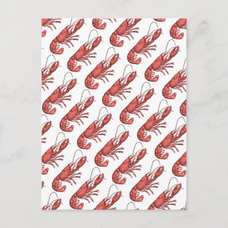 Carte Postale Conception d'image Red Lobster