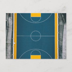 Carte Postale Conception géniale de basket-ball
