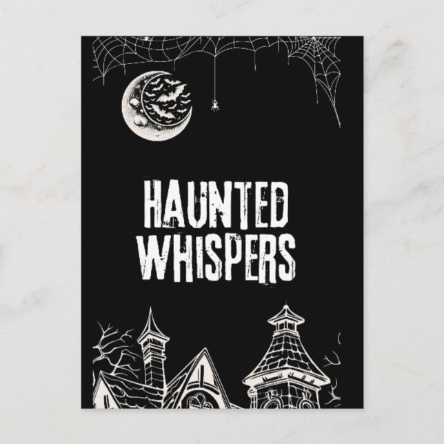 Carte Postale Conception Joyeux Halloween (Devant)