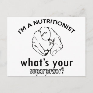 Carte Postale conception nutritionniste