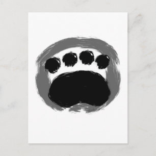 Carte Postale Conception Paw Enso