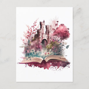 Carte Postale Conception pour amateur de livres de fantasy