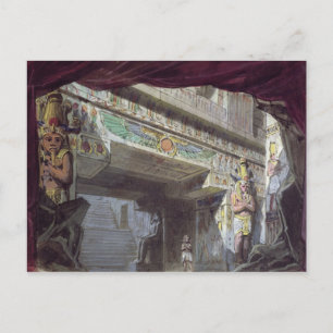 Carte Postale Conception pour "The Magic Flute" de Mozart