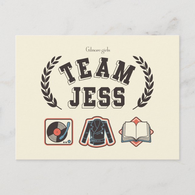 Carte Postale Conception Team Jess Gilmore Girls (Devant)