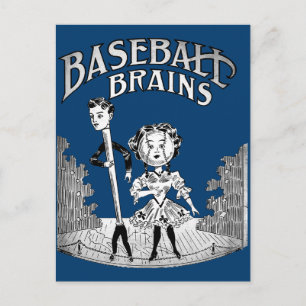 Carte Postale Conception vintage du baseball