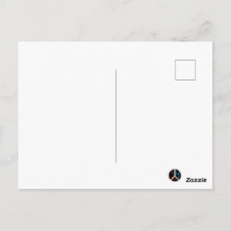 Carte Postale Conceptions de ski & hiver noires