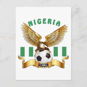 Carte Postale Concepts de football au Nigeria