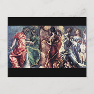 Carte Postale Concert angélique d'El Greco (Theotokopoulos)
