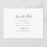 Concevoir son propre modèle de save the date avec