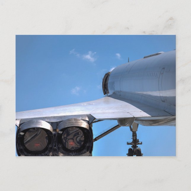 Carte Postale Concorde Power (Devant)
