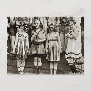 Carte Postale Concours de maillot de bain