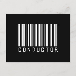 CARTE POSTALE CONDUCTEUR DE BARRE SOMBRE
