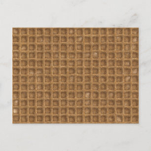 Carte Postale Cône gaufre