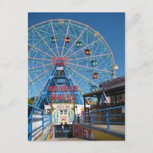 Carte Postale Coney Island Wonder Wheel