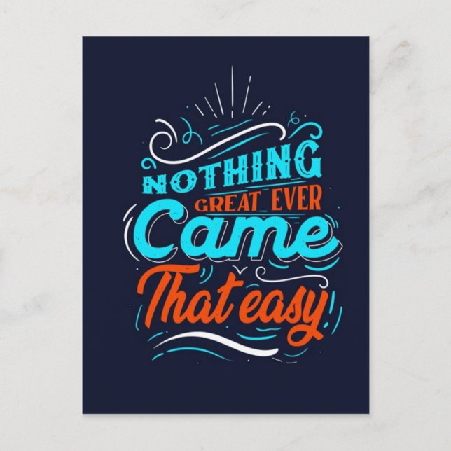 Carte Postale confiant (Devant)