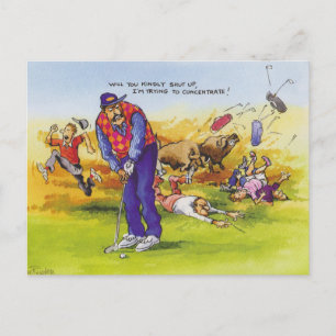Carte Postale Conflit bruyant