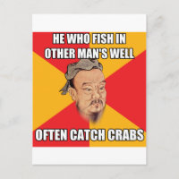 Confucius Dire Crabes Catch
