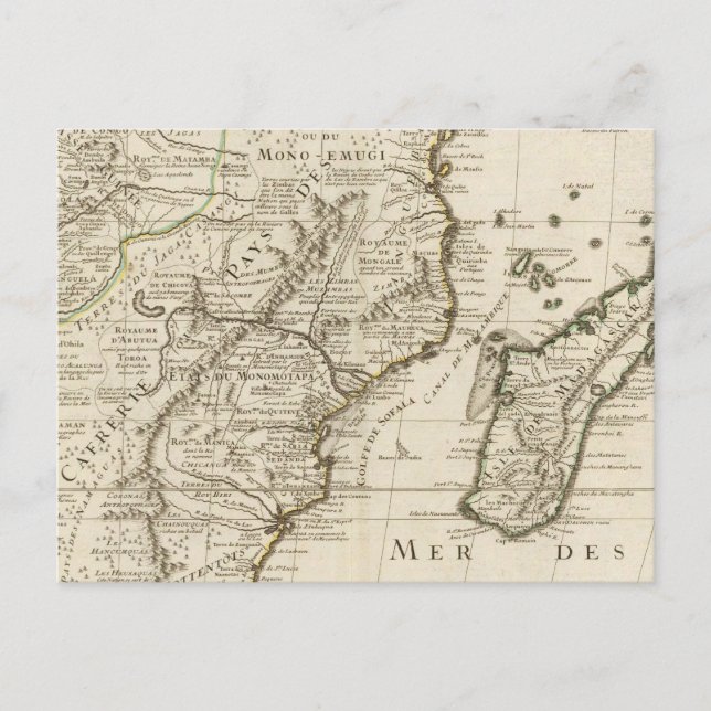 Carte Postale Congo, Afrique (Devant)