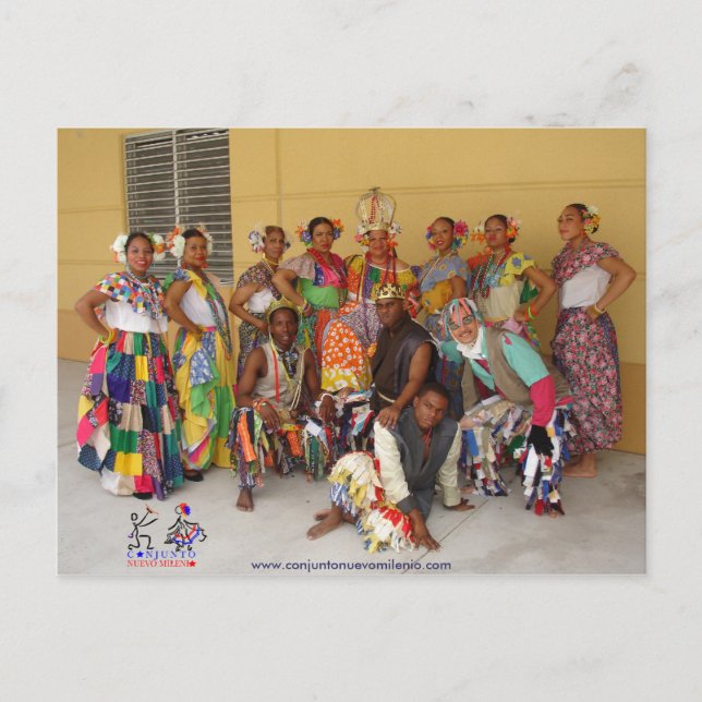 Carte Postale Congos panaméens CNM (Devant)