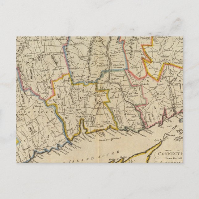 Carte Postale Connecticut 10 (Devant)