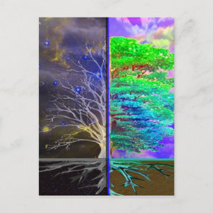 Carte Postale Connexion de l'arborescence de vie