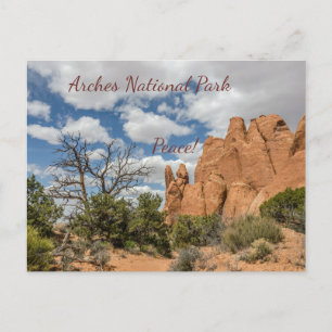 Carte Postale Connexion Paix Parc national des Arches